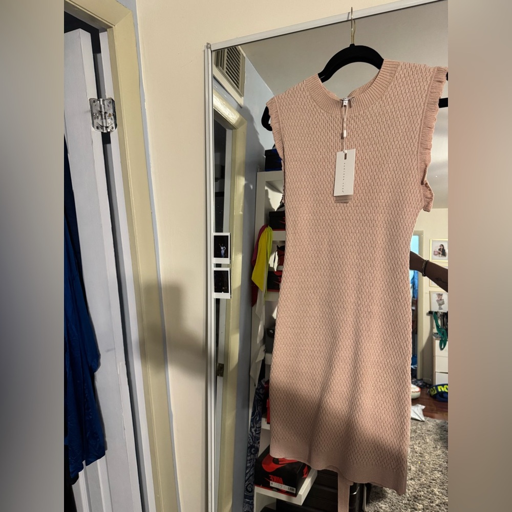 Endless rose Mauve stretchy corset dress